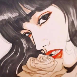 18张高清酷飒款！女生必备的时尚冷酷动漫头像