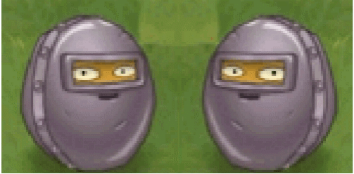 植物大战僵尸铁皮坚果表情包来啦