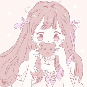 18张高清小清新动漫女生QQ头像 氛围感拉满
