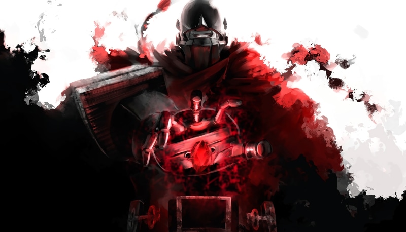 《亡灵幻境》小白2K高清壁纸 颜值拉满的暗黑系动漫壁纸