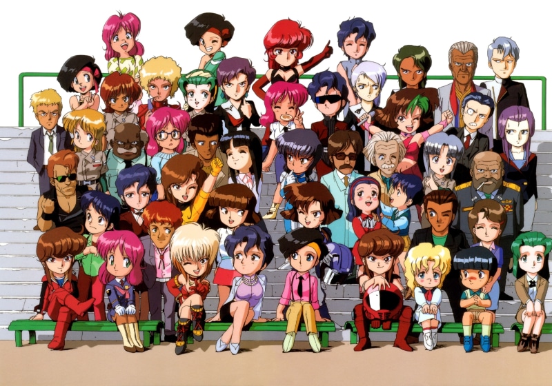 2K高清壁纸！这部经典机甲番《泡泡糖危机》的壁纸来了