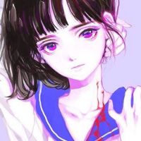 12张清纯校园风动漫女生头像 颜值超绝适合当头像