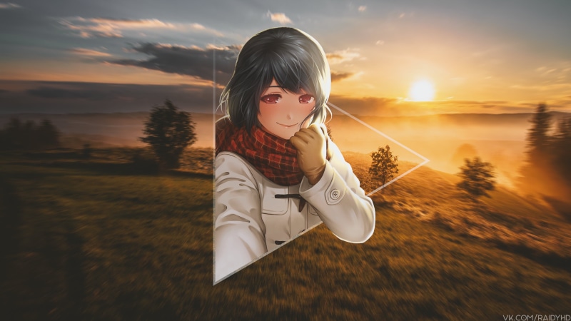 《家有女友》橘瑠衣等二次元美少女画中画壁纸合集