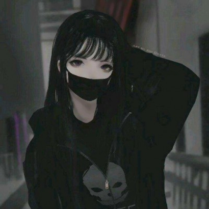 抖音黑化女生动漫头像 36张高清合集来了