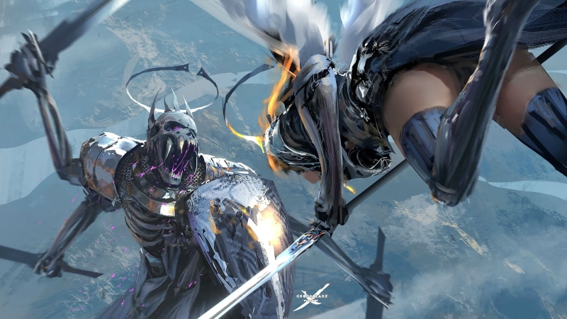 画师wlop绝美奇幻漫画壁纸 刀光剑影冒险氛围拉满