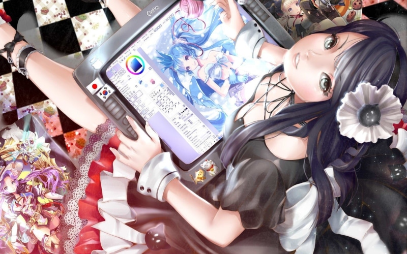 多款可爱二次元少女壁纸合集