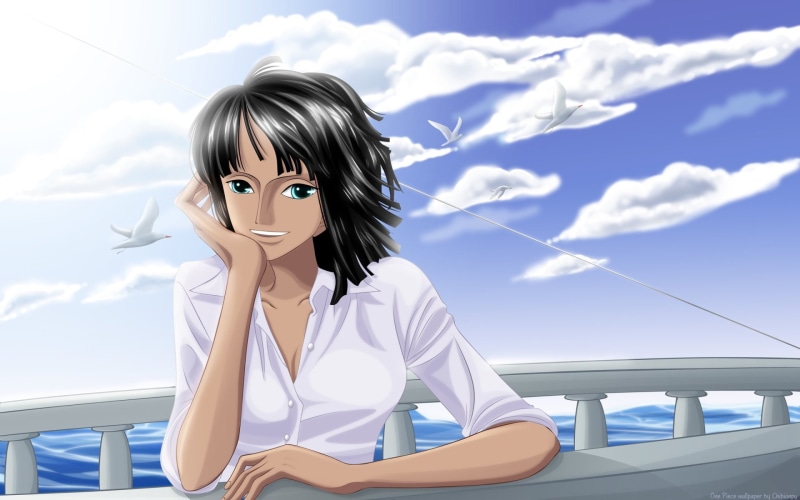 海贼王妮可·罗宾绝美壁纸分享