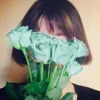 六组短发女生捧花遮脸头像图 适合当微信QQ头像