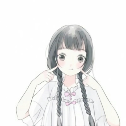 7张简约风格高清女漫头像 好看又百搭