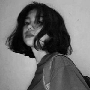 黑白氛围感女生QQ头像合集