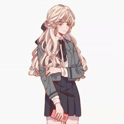 18张高清动漫女闺蜜头像 适合QQ用的好看头像合集