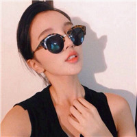 21张超酷带墨镜女生QQ头像 氛围感直接拉满