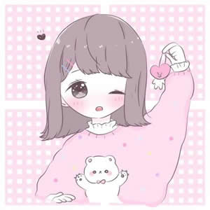 18张高清可爱漂亮的动漫女生QQ头像