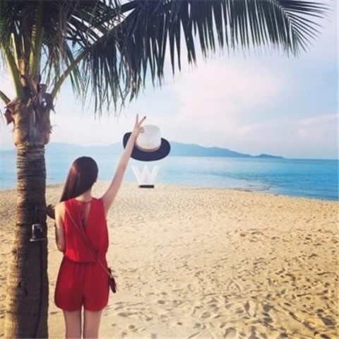 快手女生长发背影头像 12张高清快手专用头像合集