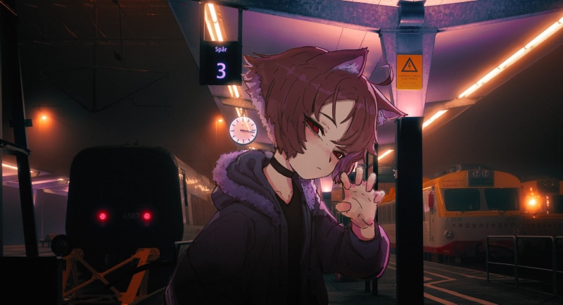 深夜二次元现实感壁纸合集