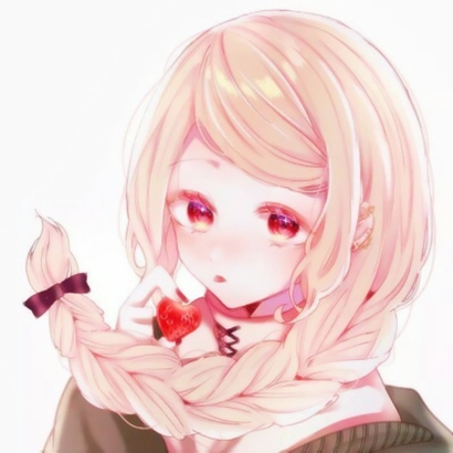 24张高清简约气质女生漫画头像 氛围感拉满