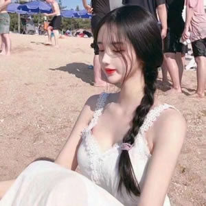 14张高清海边女生QQ头像 氛围感拉满的唯美款