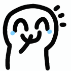 作者草莓味二喵的小白人动图表情包来啦