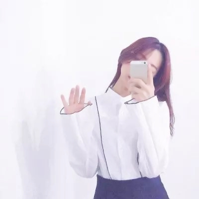 22张干净清爽的白色系纯洁女生头像 高清无修饰