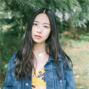 12张高清清新长发真人美女头像 适合当微信头像的女生头像合集