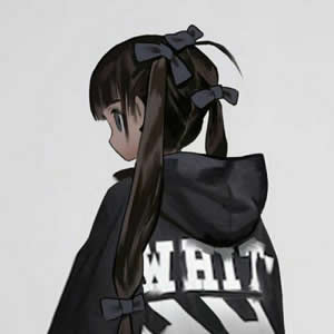 18张高清酷飒款！女生必备的时尚冷酷动漫头像