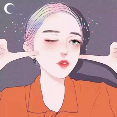 超萌双人动漫闺蜜头像 16张一人一张可爱高清图