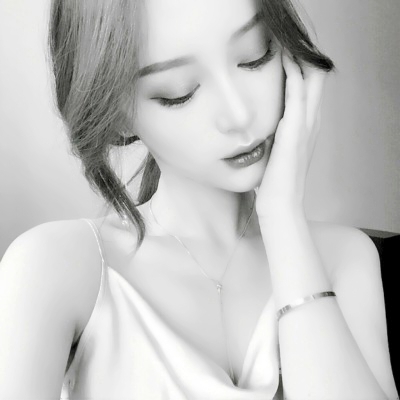 三人闺蜜专属！15张高清黑白单人头像合集