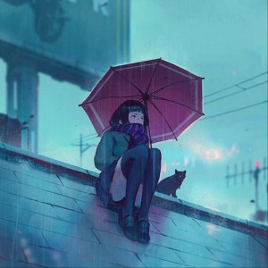 20张高清蹲姿背影女生头像 带着孤独伤感氛围感