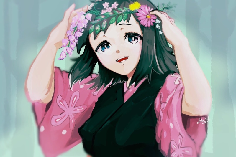 鬼灭之刃真菰高清壁纸 1080P无水印合集