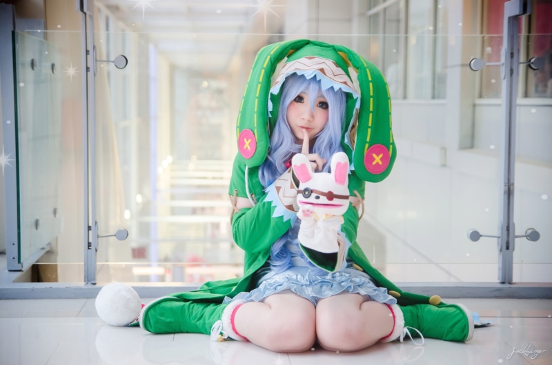 这组壁纸太绝了！约会大作战同款萌系cos美少女合集