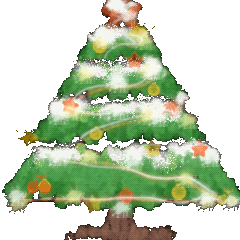 bling-bling圣诞树表情包来啦，斗图又有新素材啦