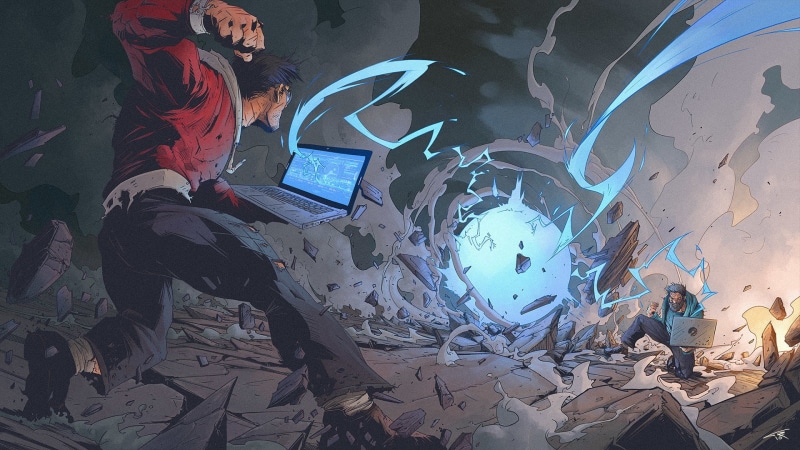 熬夜肝游戏党狂喜！这波电竞笔记本壁纸直接戳中喜好