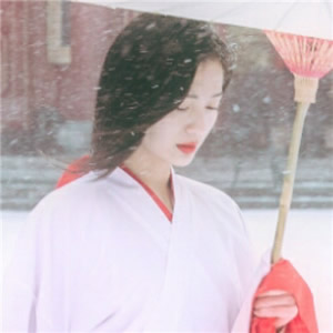 14张超好看的白衣古风女生头像 高清又唯美