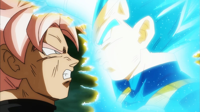 龙珠超高清壁纸：贝吉塔 超蓝悟空 特兰克斯 扎马斯