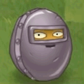 植物大战僵尸铁皮坚果表情包来啦