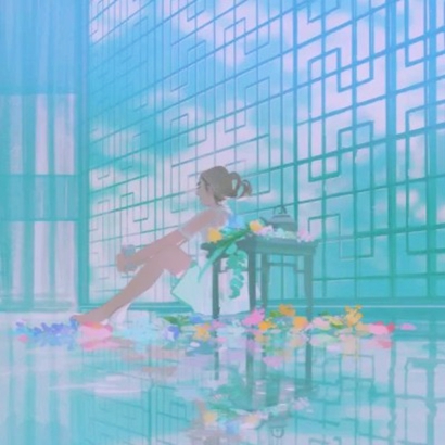 9张氛围感拉满！小清新意境女生插画头像