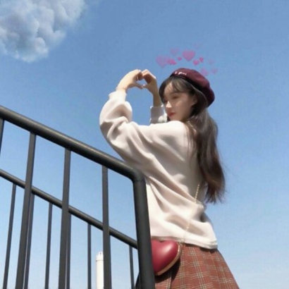 36张高清时尚闺蜜头像 一人一张的QQ女生头像合集