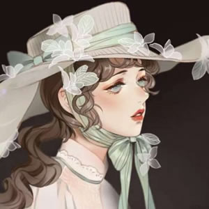 16张高清手绘气质女生微信头像 个性好看的女生头像合集