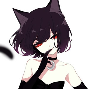 二次元女生猫妖头像 12张高清诱惑动漫素材