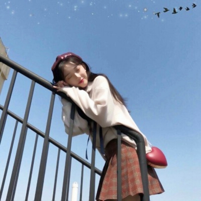 36张高清时尚闺蜜头像 一人一张的QQ女生头像合集