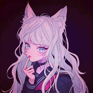 18张高清手绘动漫女头 个性感拉满的女生头像合集