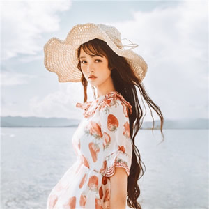 微信长发美女真人头像合集 12张唯美意境款