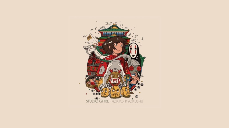 千与千寻千寻白龙1080P高清壁纸来啦