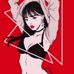 18张高清个性女生卡通手绘头像合集