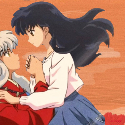 犬夜叉主题背景图和头像素材，作者令今争渡