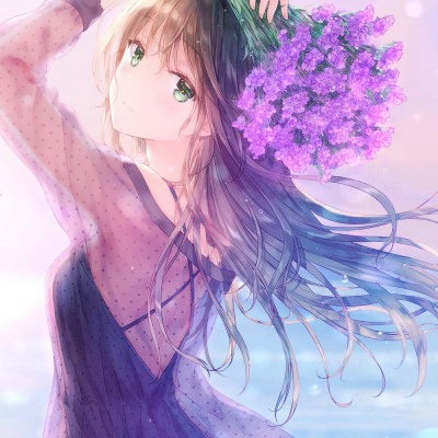20张高清女生漫画头像合集 QQ头像精选合集