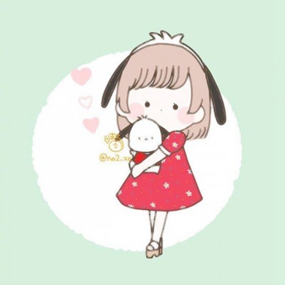 超萌小女孩卡通头像来啦！8张高清可爱款任你挑