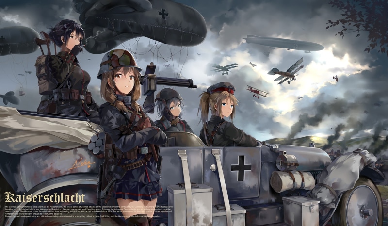 持枪少女壁纸合集