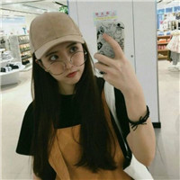 戴圆框眼镜的可爱韩系女生QQ头像 15张合集