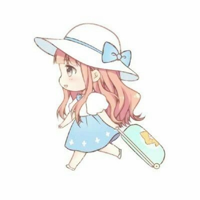 10张软萌卡通小女孩头像 卡哇伊风格女生头像合集